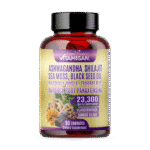 Vitamisan Ultra Vitality Complex – 23,300mg Mega Blend with Ashwagandha, Shilajit, Sea Moss, Black Seed Oil + 12 Super Adaptogens