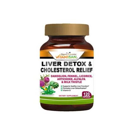 Liver Detox & Cholesterol relief VITAMISAN