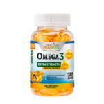 Omega 3 Fish Oil Capsules Strength 120 softgels EPA & DHA, Highest Potency VITAMISAN