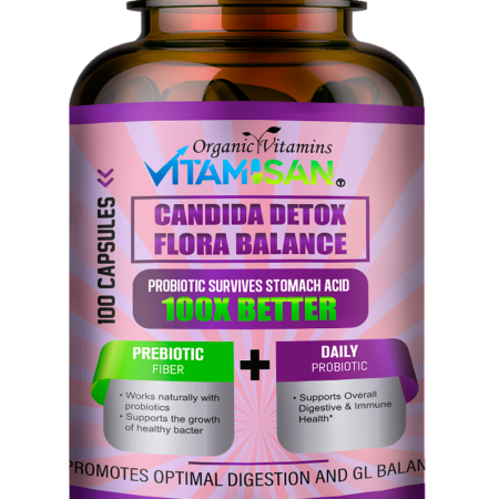 Candida Detox Parasite Flora Balance Vitamisan