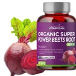 Vitamisan Organic Super Power Beets Root 8000mg – 60 Capsules Natural Heart & Circulation Support | Nitric Oxide Booster