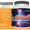 Glucosamine Chondroitin with Turmeric, MSM & Boswellia – Joint Support Supplement for Mobility, Comfort & Flexibility – 100 Capsules by Vitamisan