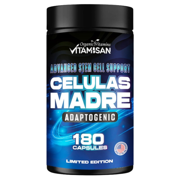 CELULAS MADRES STEM CELLS PLUS ADAPTOGENS - 180 CAPSULES