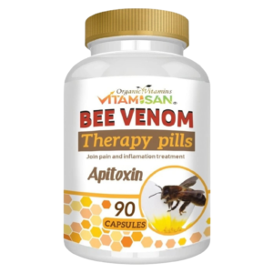 Bee Venom Capsules (Apitoxin) – Natural Joint Comfort, Mobility & Wellness Support | 90 Capsules