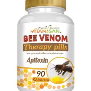 BEE VENOM Bee Venom Capsules (Apitoxin) – Natural Joint Comfort, Mobility & Wellness Support | 90 Capsules