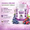 BERRY PROMO4 Premium Berry Collagen Peptides 6,800mg – Hydrolyzed Collagen with Vitamin C for Skin, Hair & Joint Support