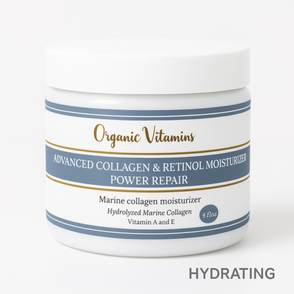 Advanced collagen & retinol moisturizer power repair