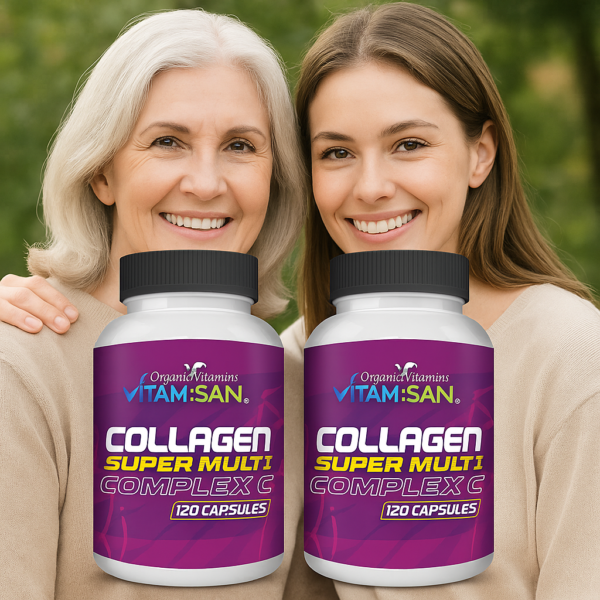 Collagen Super Multi Complex Capsules – Skin, Hair, Nails & Joint Support | 120 Capsules
