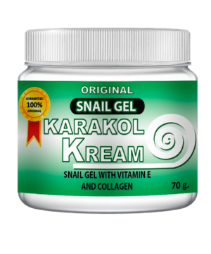 snail slime 2 fl oz. Karakol kream product made from Baba the caracol.