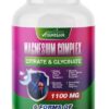 MAGNESIUMCITRATE1.jpg Magnesium Complex 140 capsules citrate chloride, glysinate chelated MAGNESIO COMPLEX BLEND