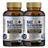 NACSXL NAC XL + Glutathione 2-Pack – Antioxidant, Skin Tone & Detox Support | 180 Capsules