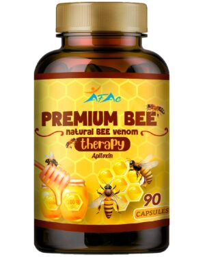 PREMIUM BEE Premium Bee Venom Capsules (Apitoxin) – Joint Comfort, Mobility & Wellness Support | 90 Capsules