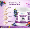 PROMO BERRY 8 Premium Berry Collagen Peptides 6,800mg – Hydrolyzed Collagen with Vitamin C for Skin, Hair & Joint Support