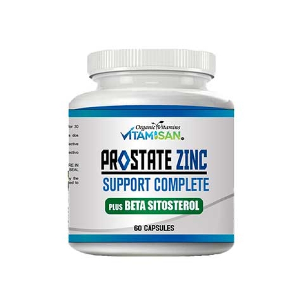 PROSTATE ZINC VITAMISAN PROSTATA SUPPORT 60 CAPSULES