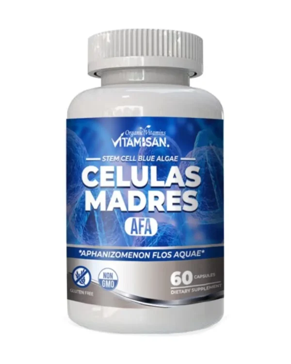 Vitamisan Stem Cell Plus – 1000mg - 60 Capsules – Powerful Stem Cell Enhancer for Youthful Vitality, Regeneration, and Overall Wellness