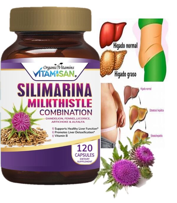 Silimarina Vitamisan 120 CAPSULES VITAMISAN