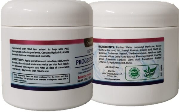 NATURAL PROGESTERONE 3000 wild yam BLUE LABEL