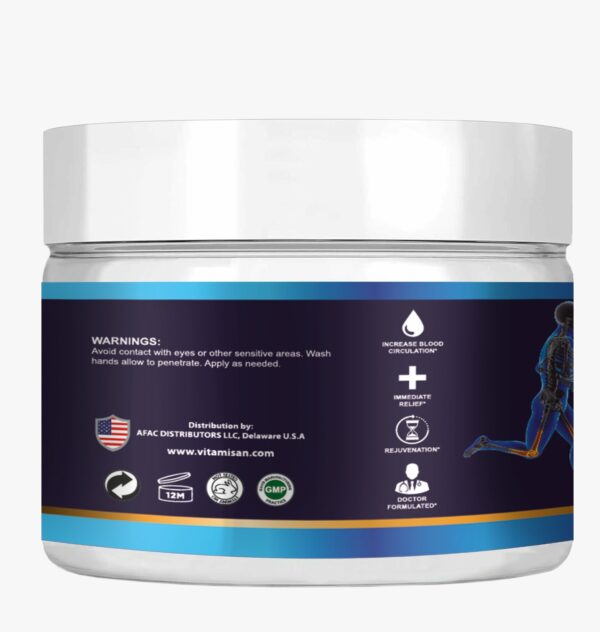 Glucosamine Chondroitin MSM with Collagen – Advanced Joint Relief & Recovery Formula – Supports Mobility, Flexibility & Inflammation Response – 4 oz by Vitamisan