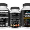 Multi Collagen Peptides VITAMISAN AFAC 120 Caps – Hair, Skin, Nails & Joint Support | Type I, II, III, V, X