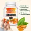 Turmeric Curcumin 2100mg with Black Pepper & Ginger - Anti-Inflammatory, Joint Support, Immune Booster - 120 Capsules - Organic, High Potency, Natural Pain Relief Supplement"