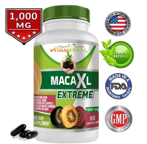 Maca XL Extreme Organic Vitamisan
