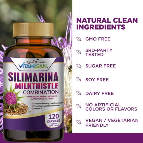 Silimarina Vitamisan 120 CAPSULES VITAMISAN