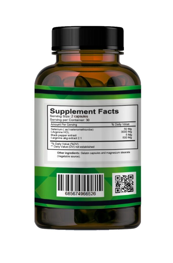 L-Arginine Support Plus by Drgreen’s – Advanced Nitric Oxide Supplement for Muscle Growth, Vascularity & Faster Recovery – 3000mg Formula