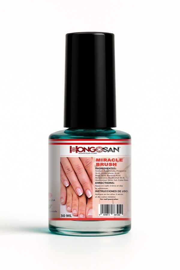 Hongosan Miracle Brush – Nail & Skin Care  – 30ml – Professional Repair & Protection Formula