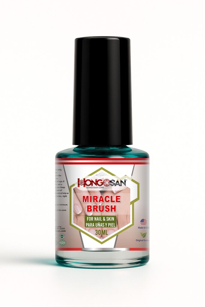 Hongosan Miracle Brush – Nail & Skin Care  – 30ml – Professional Repair & Protection Formula