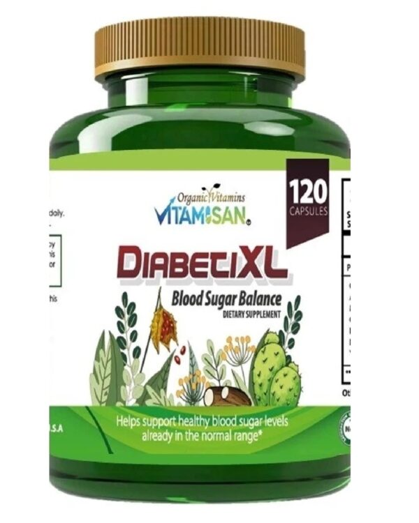 Diabecixl Blood Sugar Balance Supplement – Advanced Herbal Support for Healthy Glucose Levels | 120 Capsules