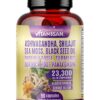 Vitamisan Ultra Vitality Complex – 23,300mg Mega Blend with Ashwagandha, Shilajit, Sea Moss, Black Seed Oil + 12 Super Adaptogens