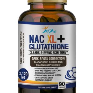 WhatsApp Image 2025-12-18 at 5.46.25 PM NAC XL + Glutathione Supplement – Skin Tone Support, Antioxidant & Detox Support | 90 Capsules