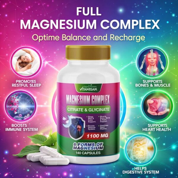 WhatsApp Image 2026-01-30 at 6.50.20 PM (1) - Copy Magnesium Complex 140 capsules citrate chloride, glysinate chelated MAGNESIO COMPLEX BLEND