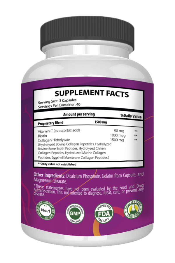 Collagen Super Multi Complex Capsules – Skin, Hair, Nails & Joint Support | 120 Capsules