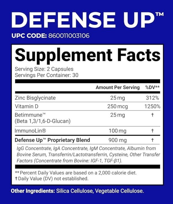 defense1.jpg Defense Up de Rapha Health 60 capsules