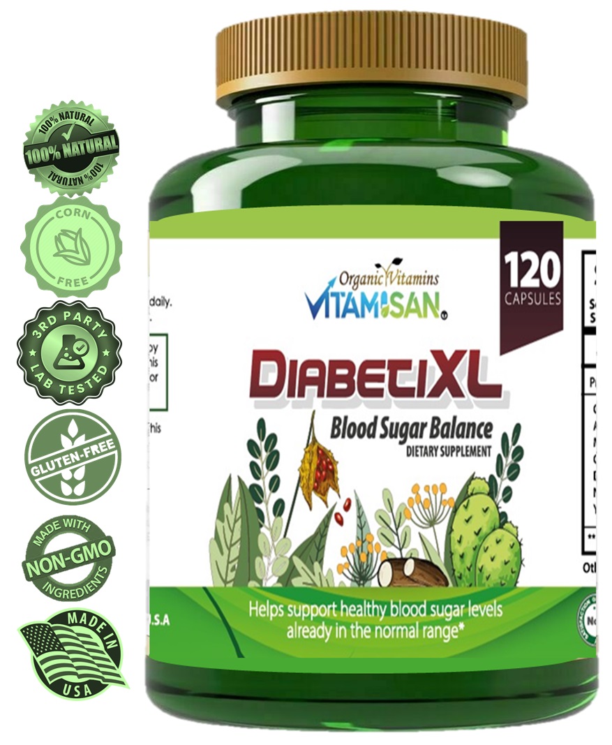 Diabecixl Blood Sugar Balance Supplement – Advanced Herbal Support for Healthy Glucose Levels | 120 Capsules