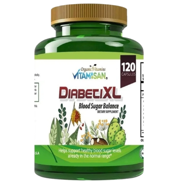 diabetixl DiabeticXl Blood Sugar Balance Supplement – Advanced Herbal Support for Healthy Glucose Levels | 120 Capsules