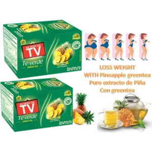 flat-tummy-detox-tea-herbal-detox-weight-loss-cleanse-and-diet-weight-loss.jpg Pineapple Tea 2 Boxes with Green Tea Hindu / Te Verde Con Pina 20 bags