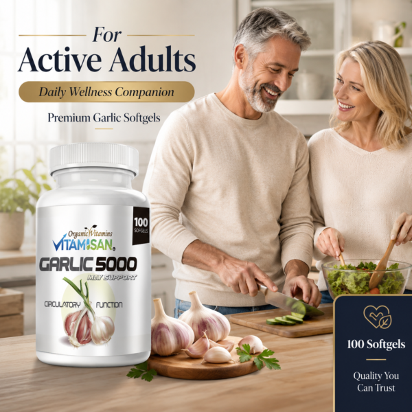 garlic-5000-organic-vitamins-vitamisan-100-softgels.jpg Garlic 5000 Vitamisan