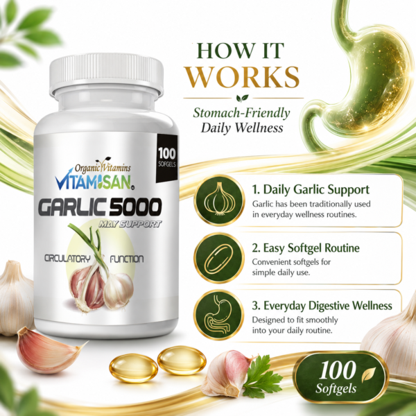 garlic-supplement-softgels-100-count-vitamisan.jpg Garlic 5000 Vitamisan