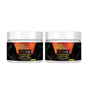 HOT CREAM Fat Burning Cream 4 oz - 2 Jars