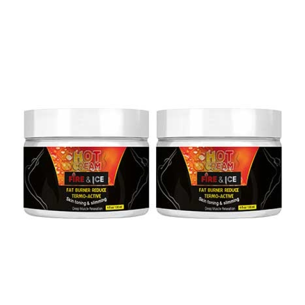 HOT CREAM Fat Burning Cream 4 oz - 2 Jars