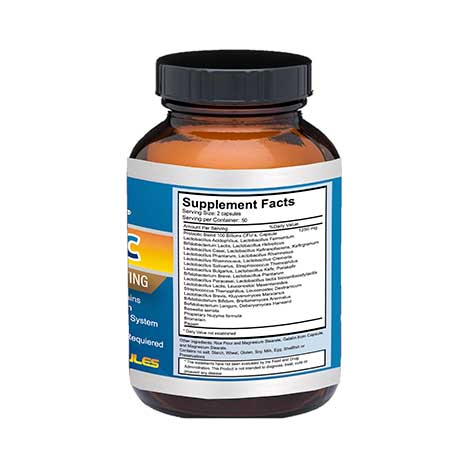 probioticoingredientes-3.jpg Vitamisan Probiotic 100 Billion CFU – Maximum Strength, 100 Capsules – Immune & Digestive Support – Non-GMO, Gluten-Free