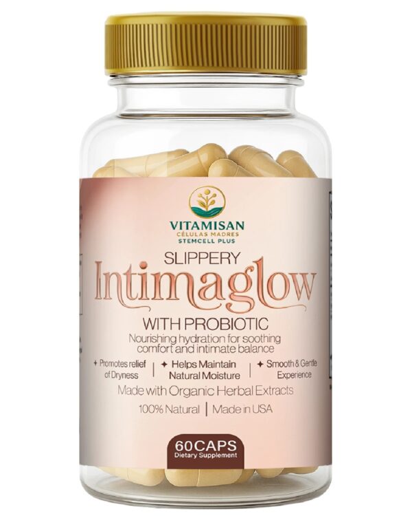 SLIPERRY INTIMA GLOW IntimaGlow with Probiotics – Feminine Hydration, Comfort & Intimate Balance Support | 60 Capsules