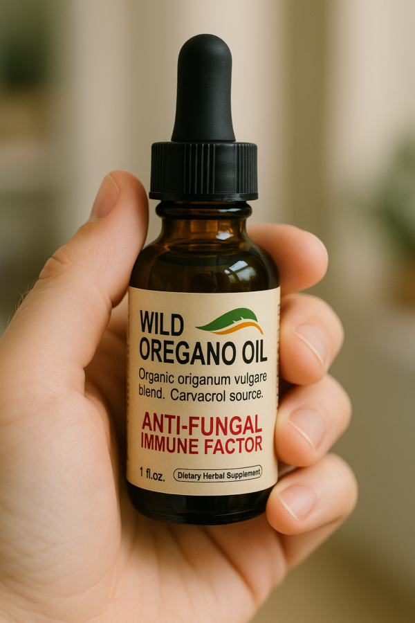 Wild Oregano Oil Drops – Natural Immune & Wellness Support
