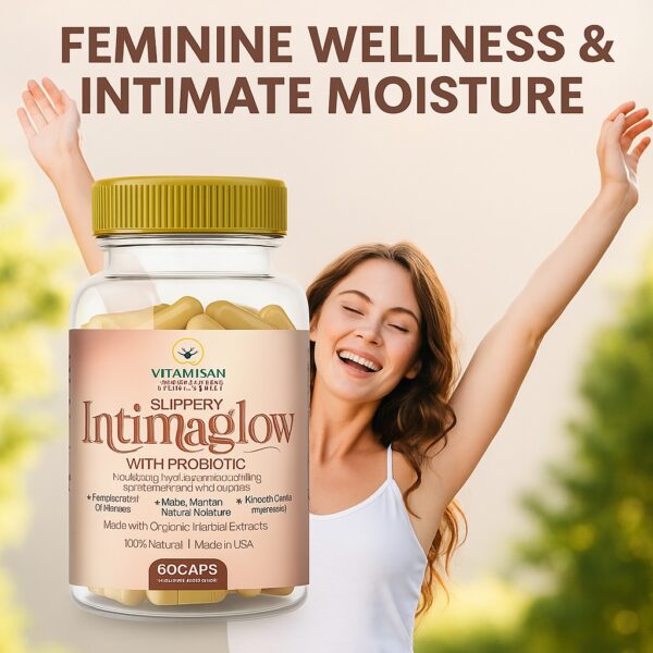 WhatsApp Image 2025-10-27 at 10.01.55 PM (1) IntimaGlow with Probiotics – Feminine Hydration, Comfort & Intimate Balance Support | 60 Capsules