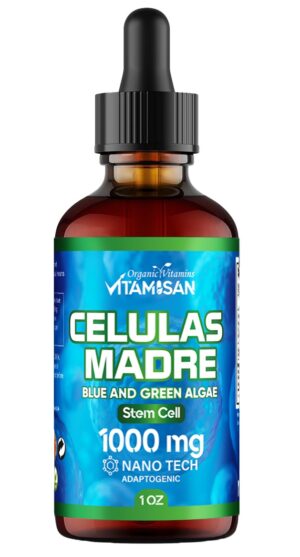 Blue Green Algae Supplement 1000mg – Adaptogenic Liquid Cellular Support