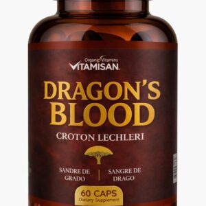 Dragon’s Blood Capsules (Croton lechleri) – Amazonian Botanical Resin for Daily Wellness