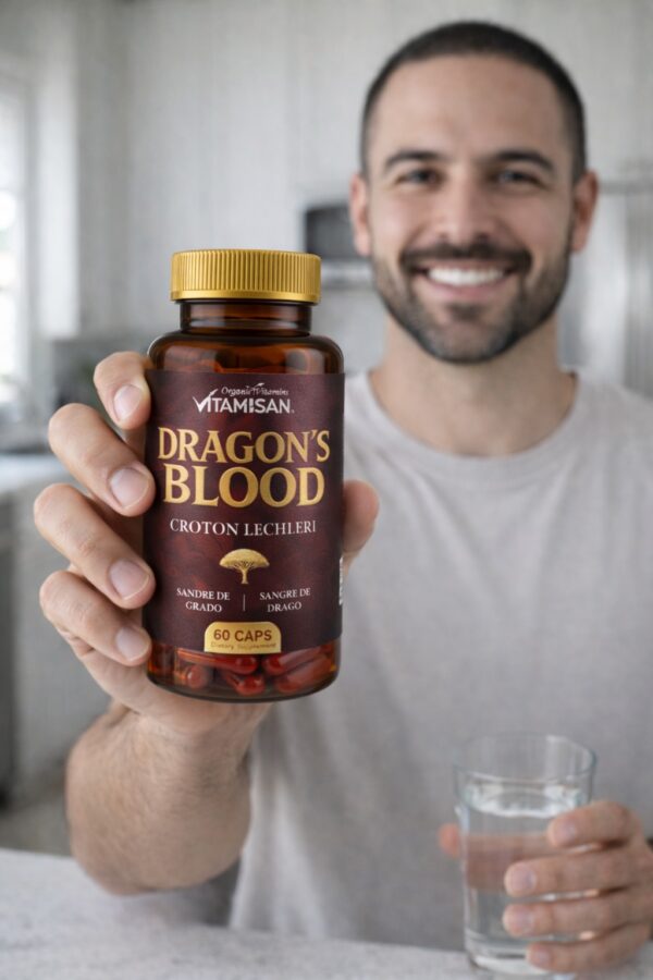 Dragon’s Blood Capsules (Croton lechleri) – Amazonian Botanical Resin for Daily Wellness