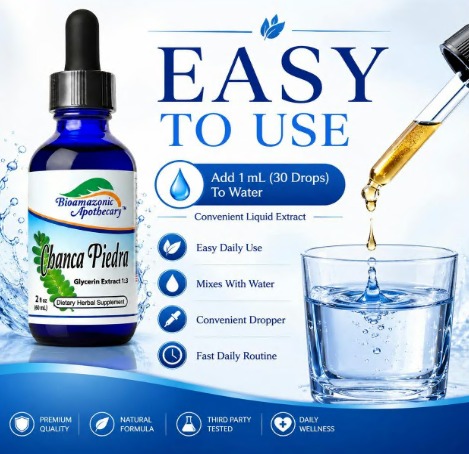 WhatsApp Image 2026-10-30 at 11.56.28 AM (6) Chanca Piedra Liquid Extract 1:3 – Herbal Drops, Glycerin-Based Formula, Kidney & Liver Support, 2 fl oz (60 mL) – Bioamazonic Apothecary